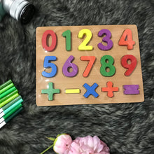 Load image into Gallery viewer, Kids Wooden Numbers Puzzle Board (Intro Price)