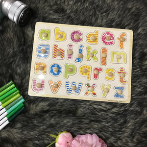 Kids Wooden Alphabet Puzzle Board (Intro Price)