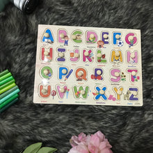 Load image into Gallery viewer, Kids Wooden Alphabet Puzzle Board (Intro Price)