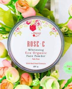 Rose-C Whitening Eco-Organic Face Powder SPF20